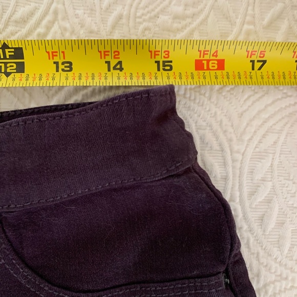 Chico’s Platinum Jeggings Deep Purple Eggplant Denim Womens Size 1 / U.S. Size 8 - Picture 9 of 14